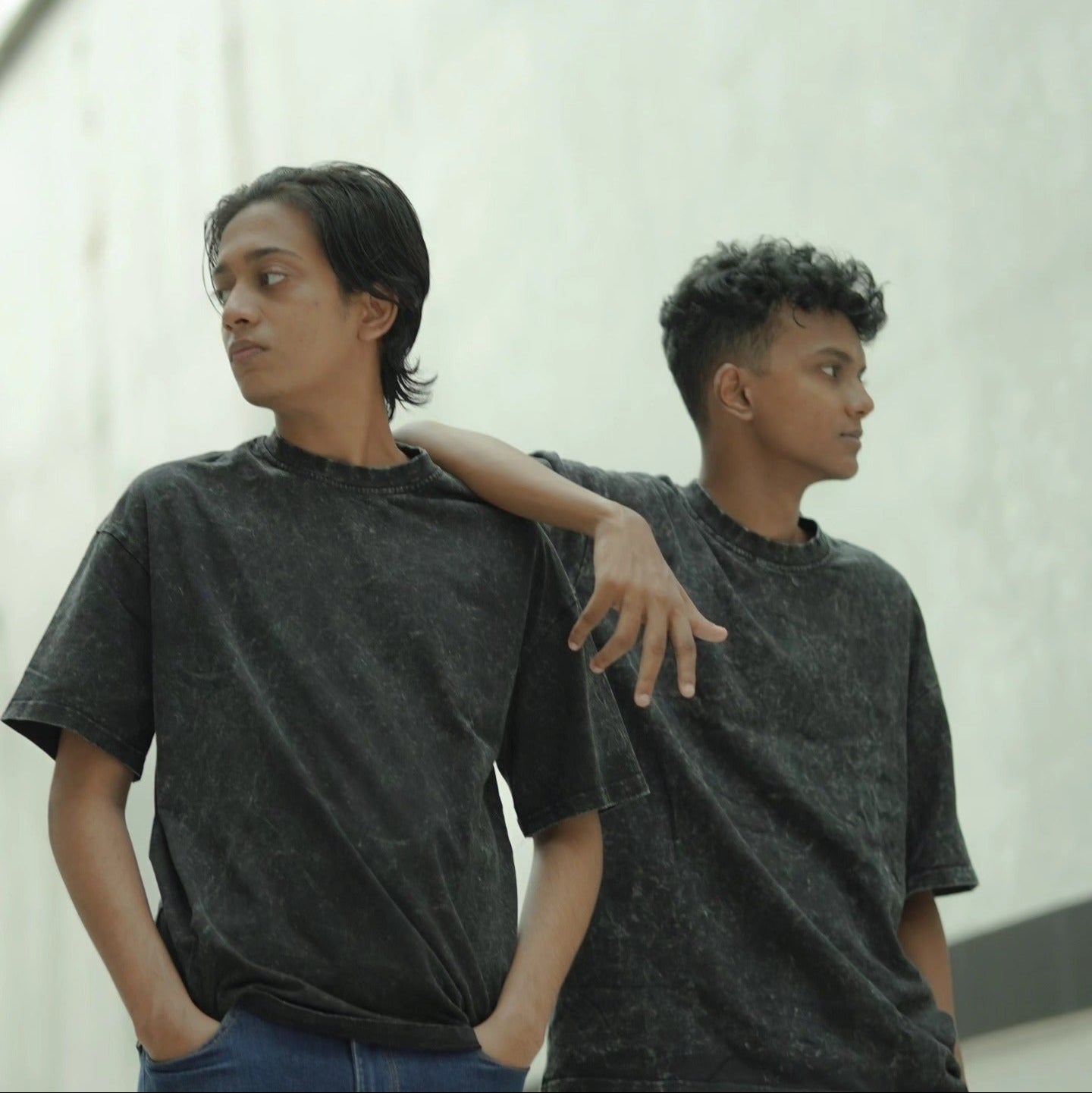 Premium Oversized Acid-Wash T-Shirt