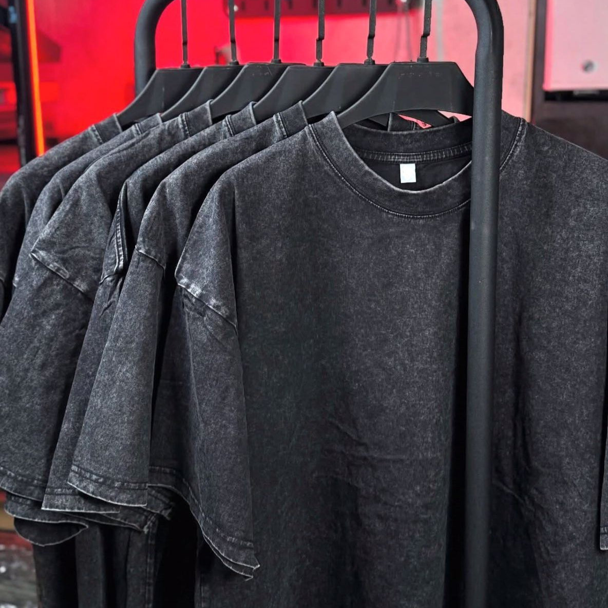 Premium Oversized Acid-Wash T-Shirt